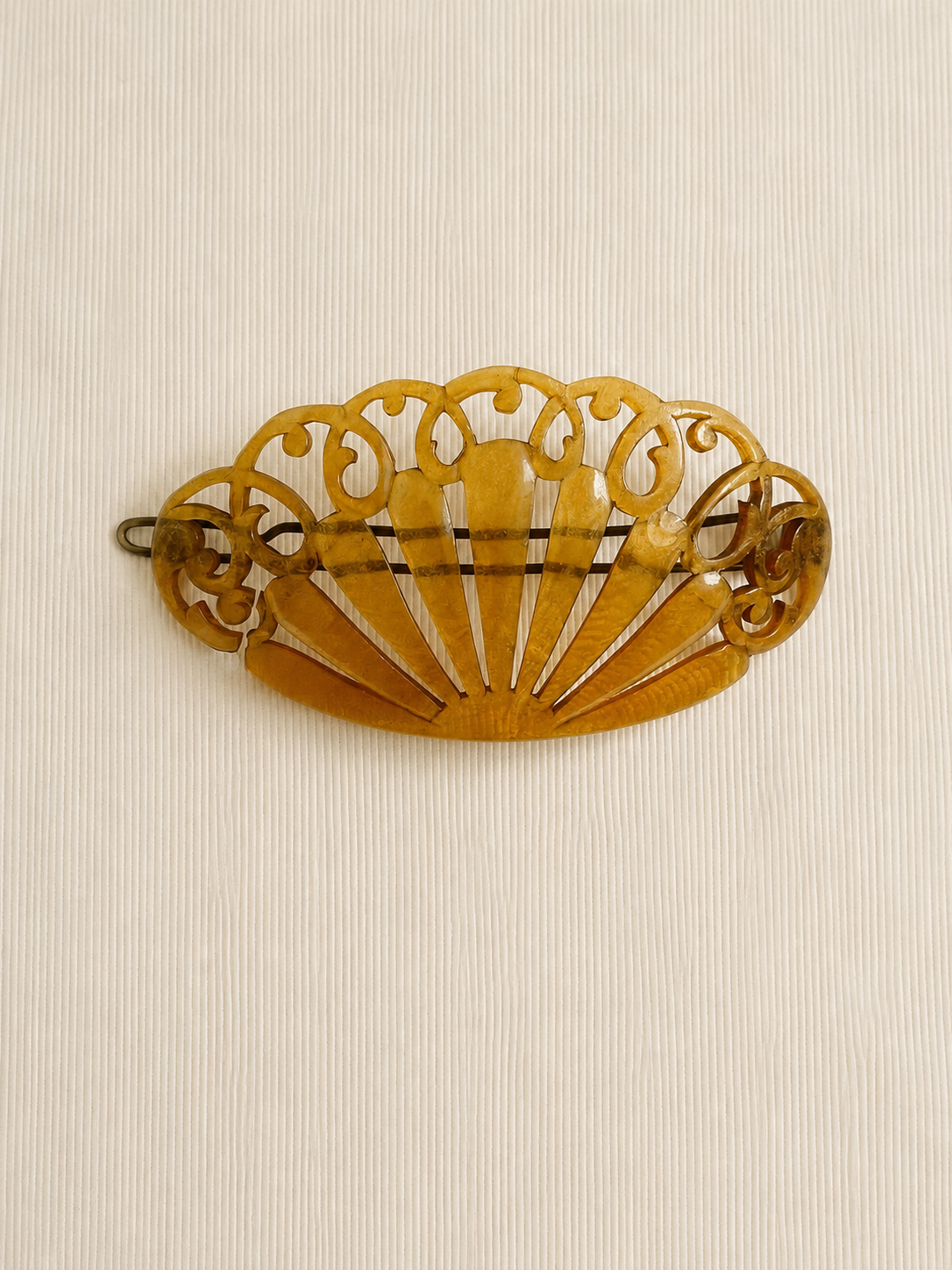 Set of Antique Tortoiseshell Hair Clips