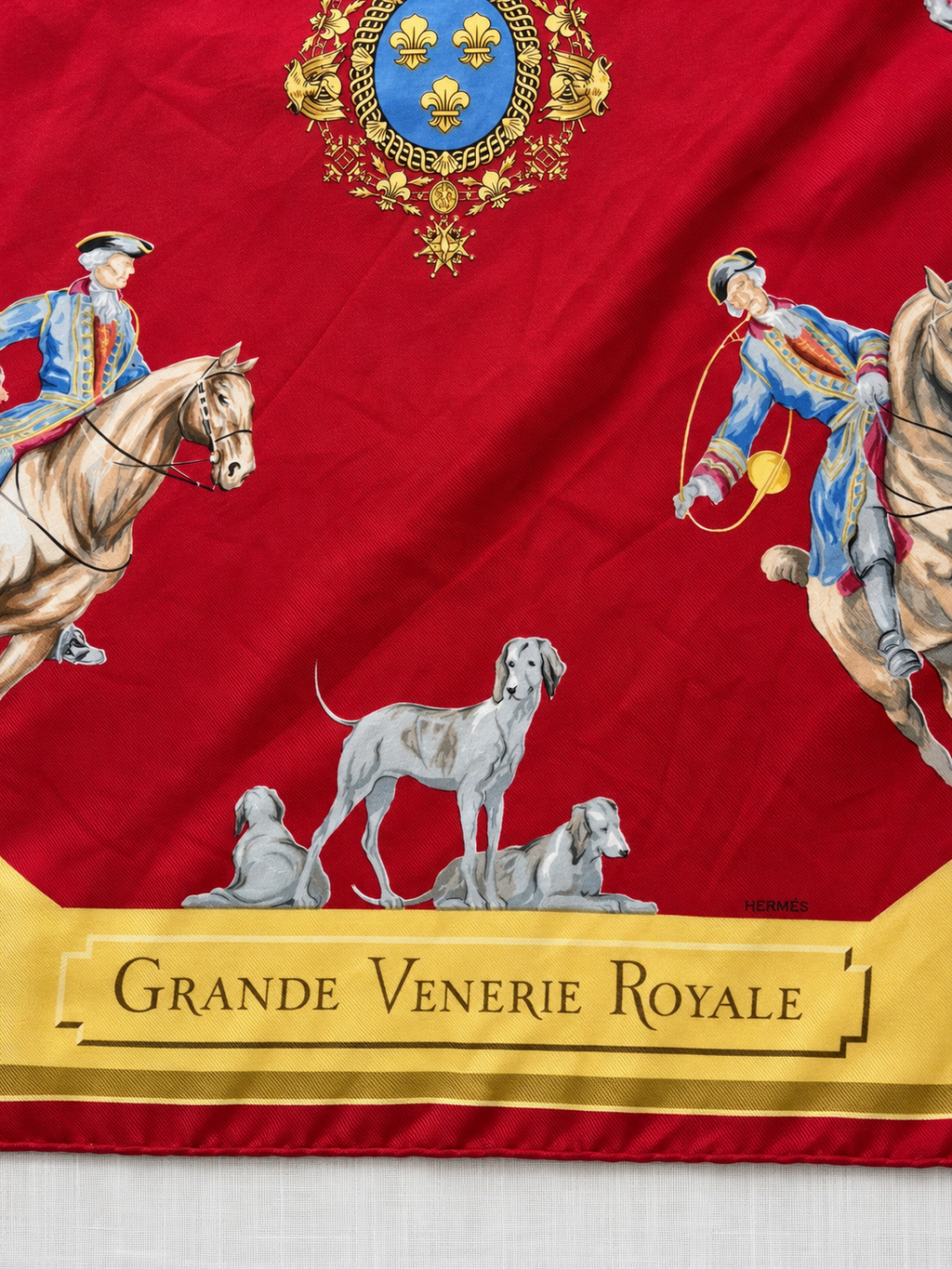 HERMÈS — GRANDE VÉNERIE ROYALE SILK SCARF