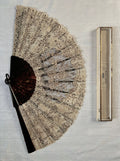 J. Duvelleroy Brussels Lace & sequin Fan
