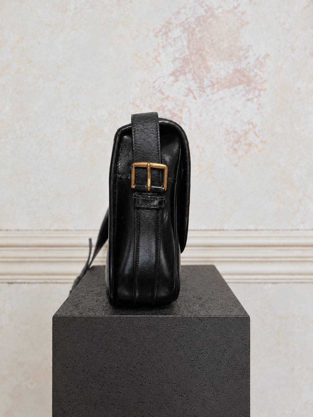 Hermès Balle de Golf — Black Box Leather, 1986