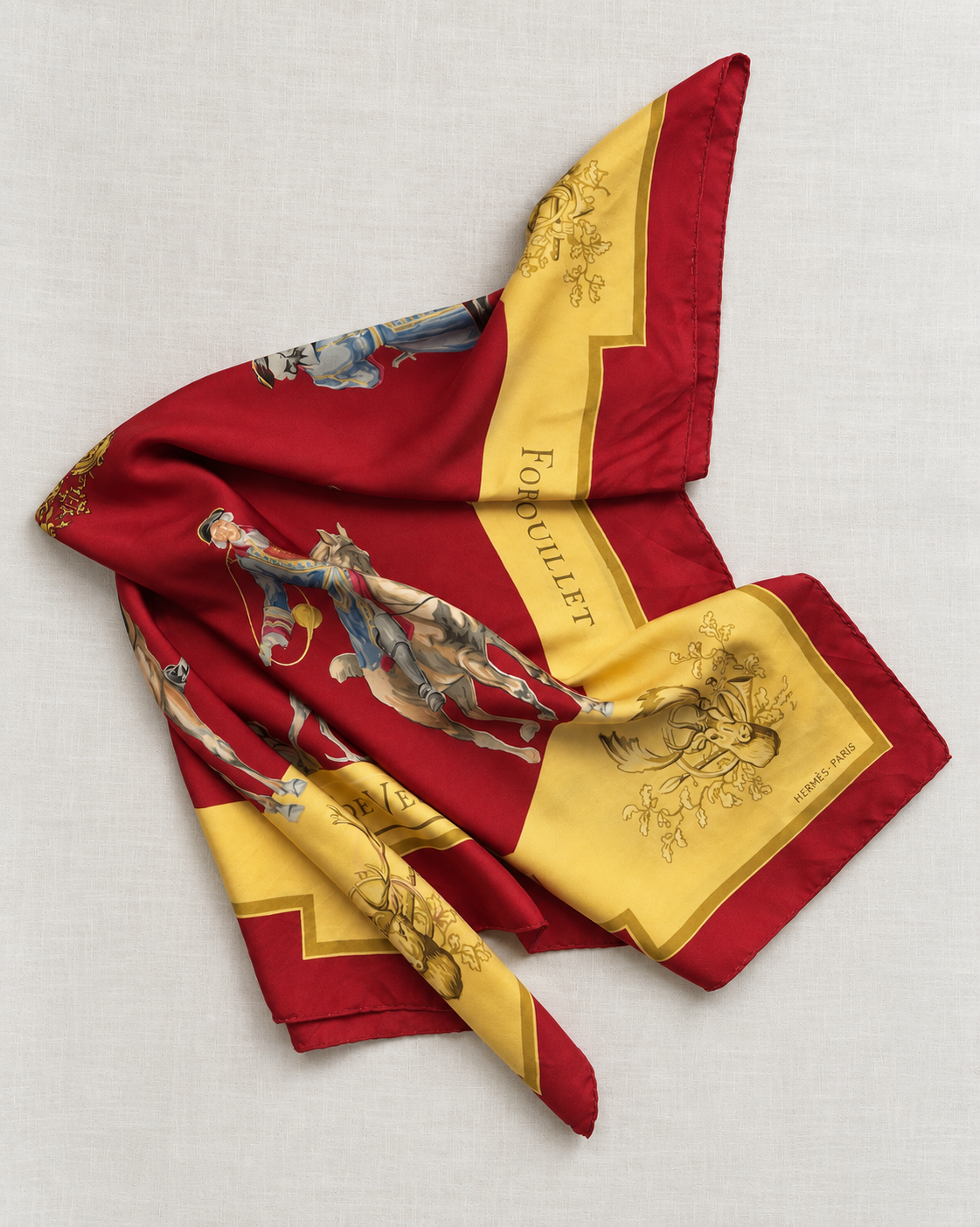 HERMÈS — GRANDE VÉNERIE ROYALE SILK SCARF
