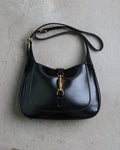 Gucci Jackie 1961 Black Leather Shoulder Bag