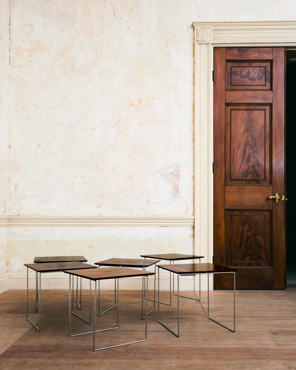 Poul Nørreklit Rosewood Puzzle Cube Nesting Tables
