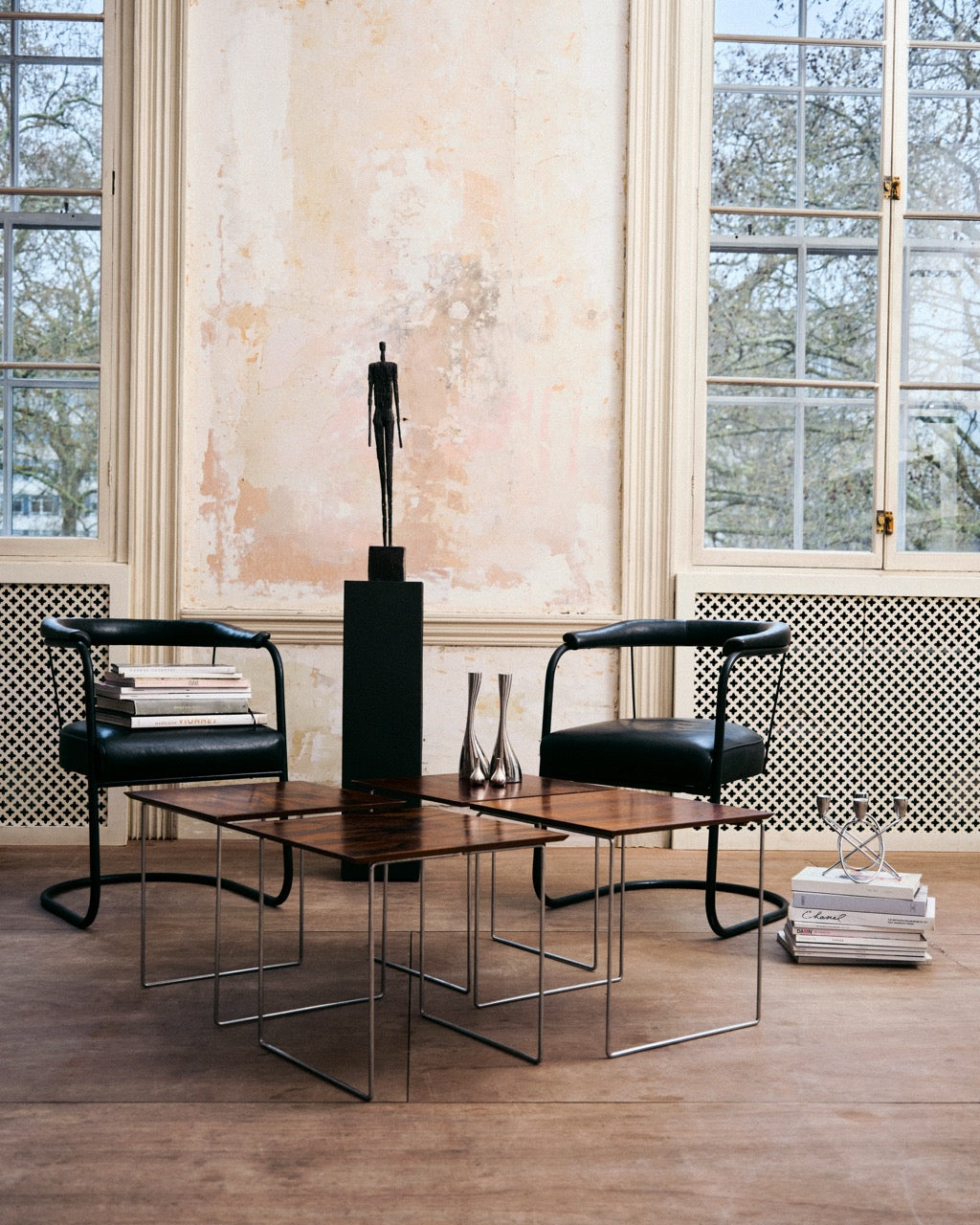 Poul Nørreklit Rosewood Puzzle Cube Nesting Tables