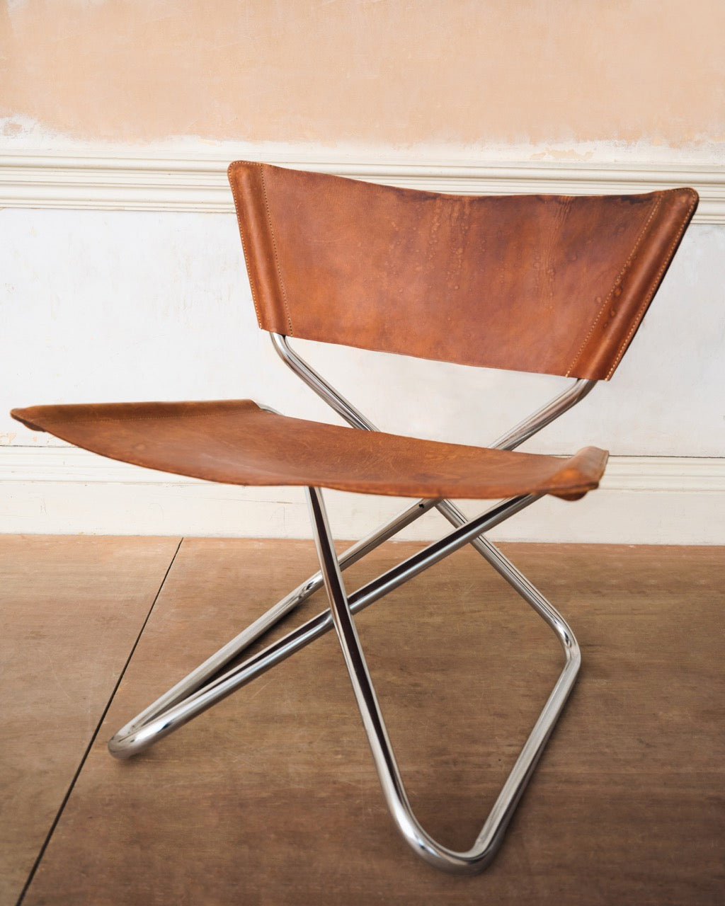Erik Magnussen for Torben Ørskov. Z down Leather Sling Chair