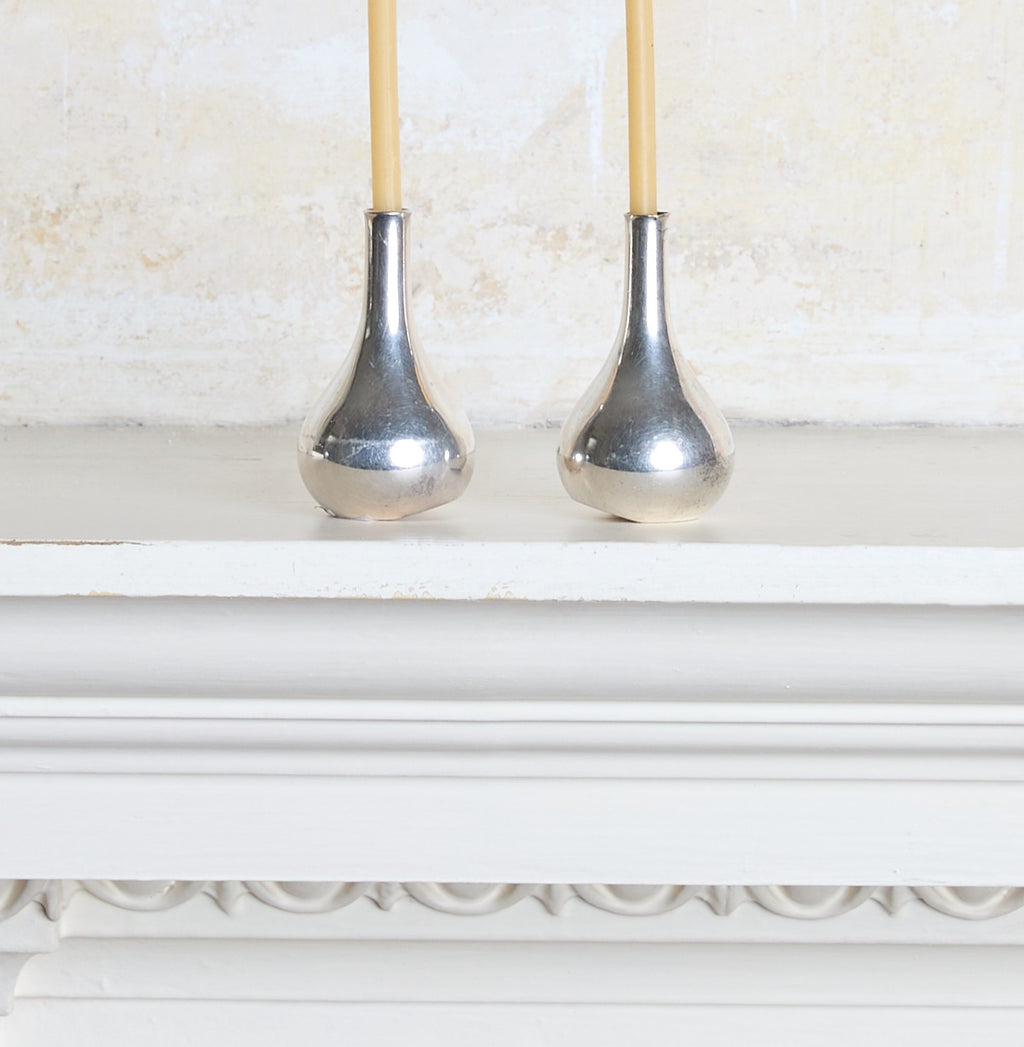 Pair of Danish Modern Candle Holders