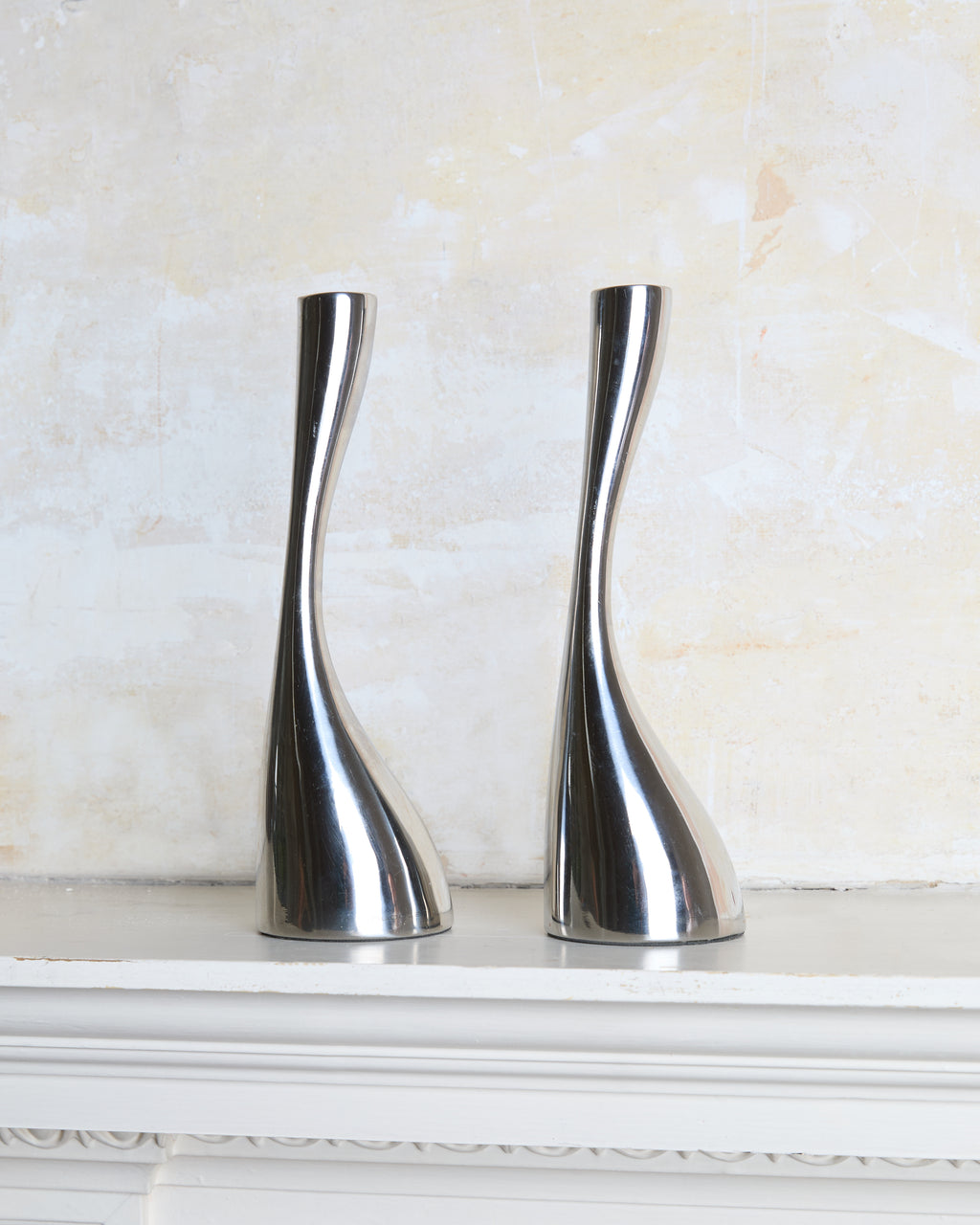 Pair of Modern Candlesticks