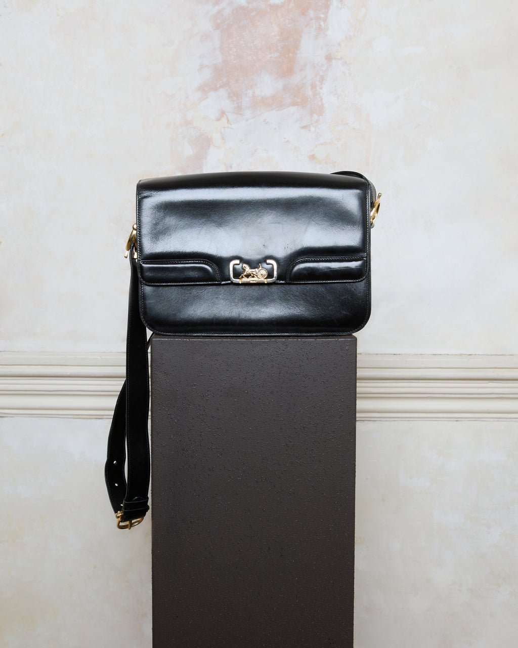 Vintage Céline Carriage Clasp Shoulder Bag
