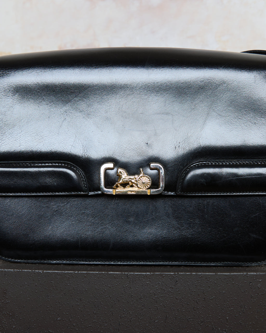 Vintage Céline Carriage Clasp Shoulder Bag