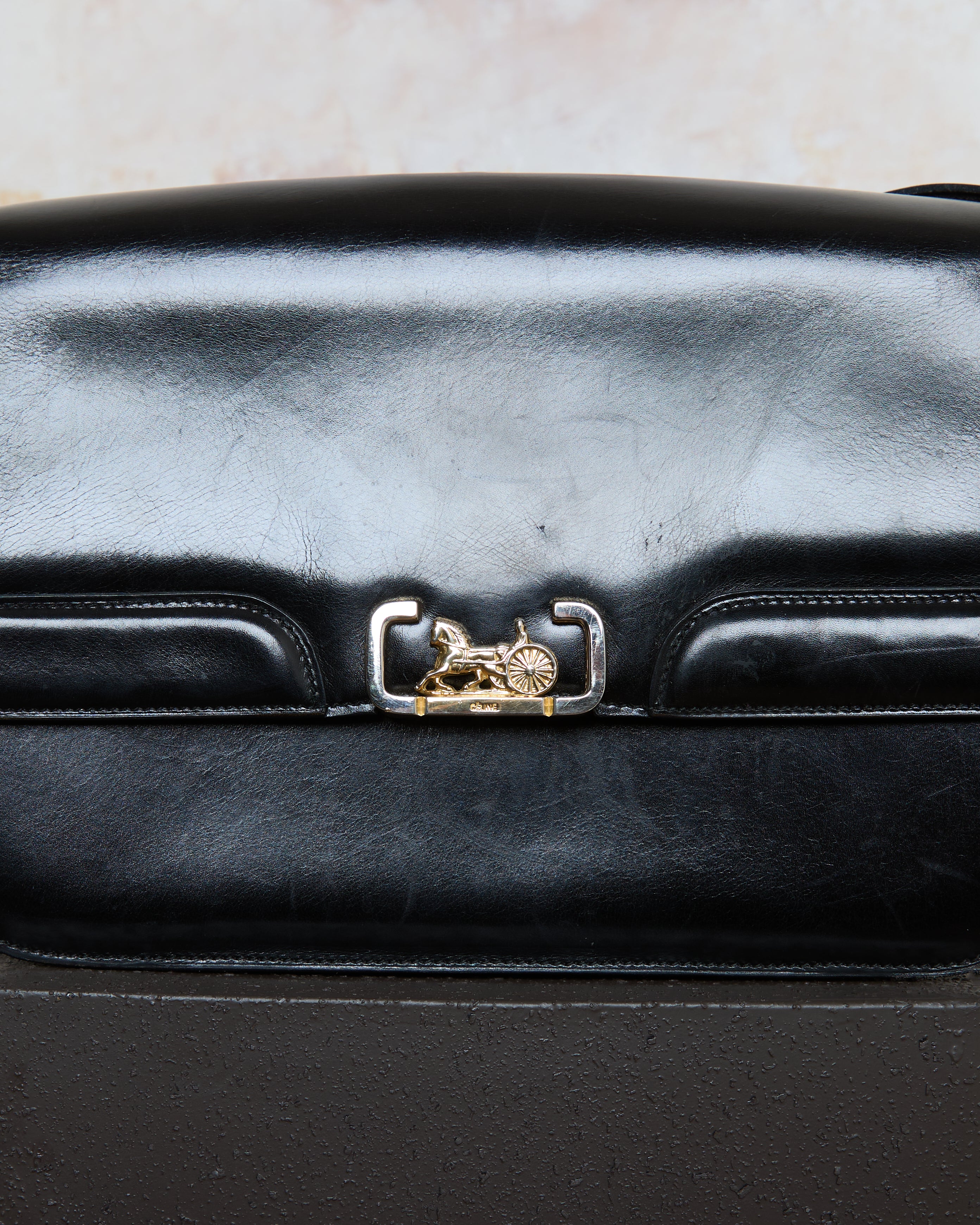 Vintage Céline Carriage Clasp Shoulder Bag