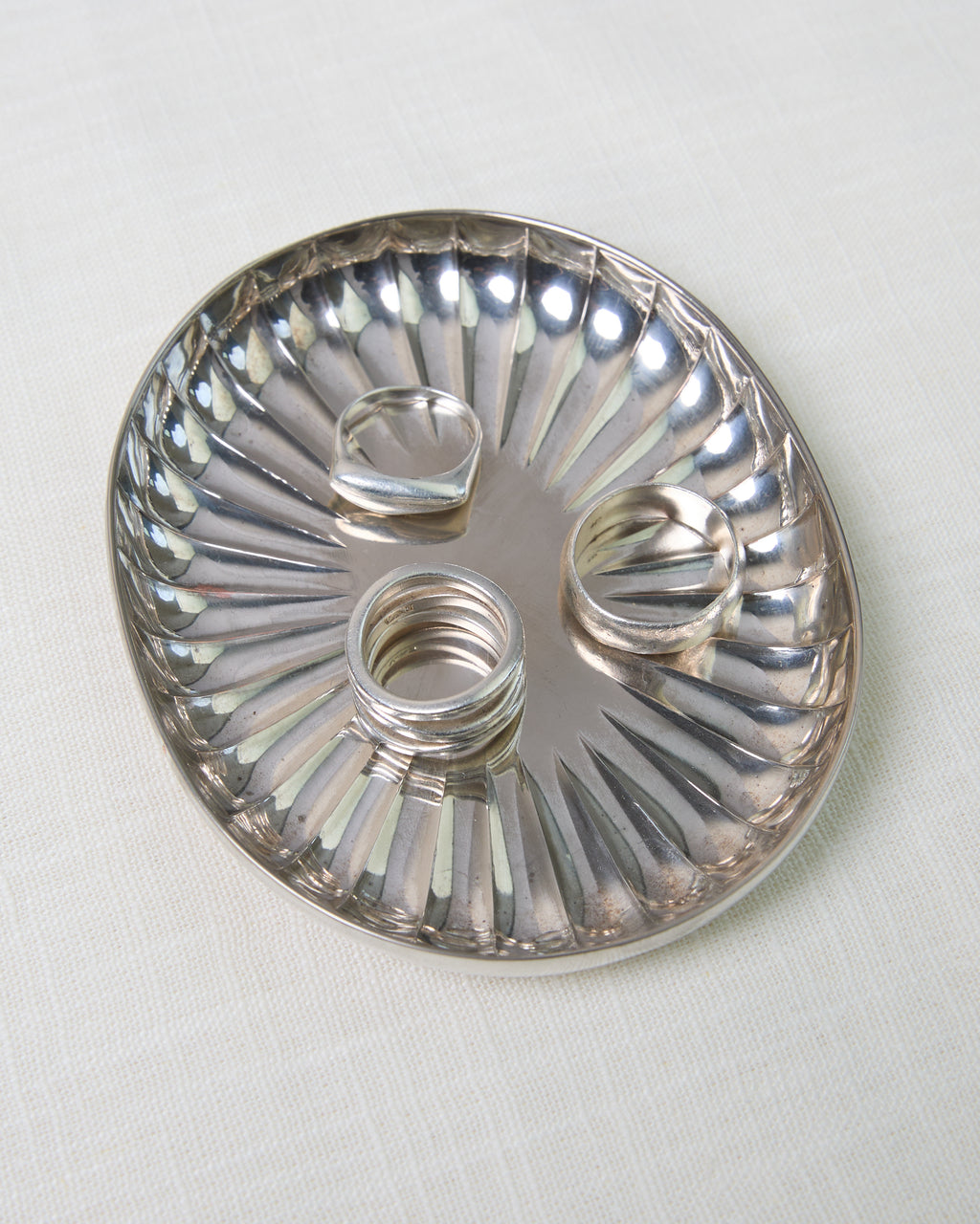 Sterling Silver Modernist Ring