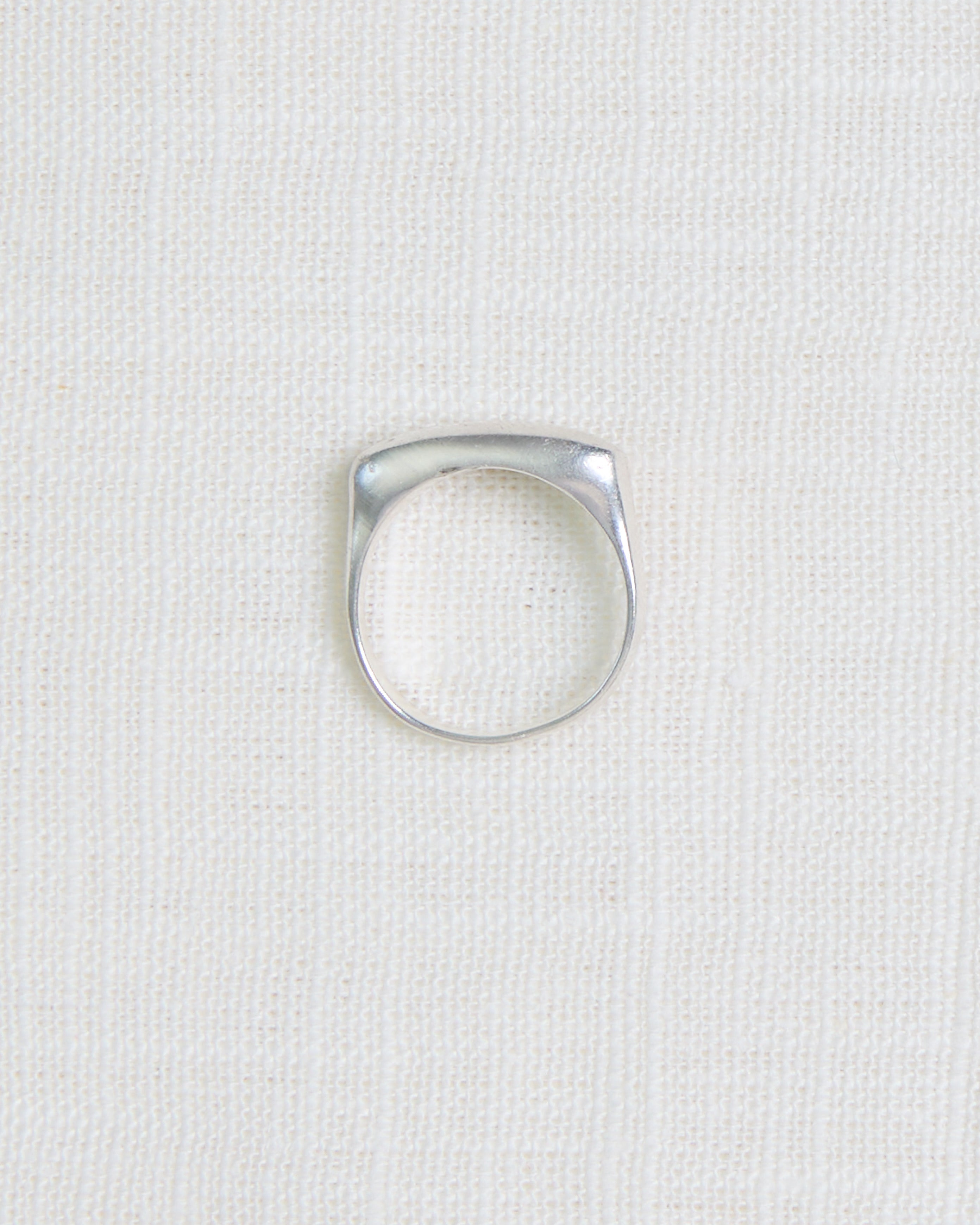 Sterling Silver Modernist Ring