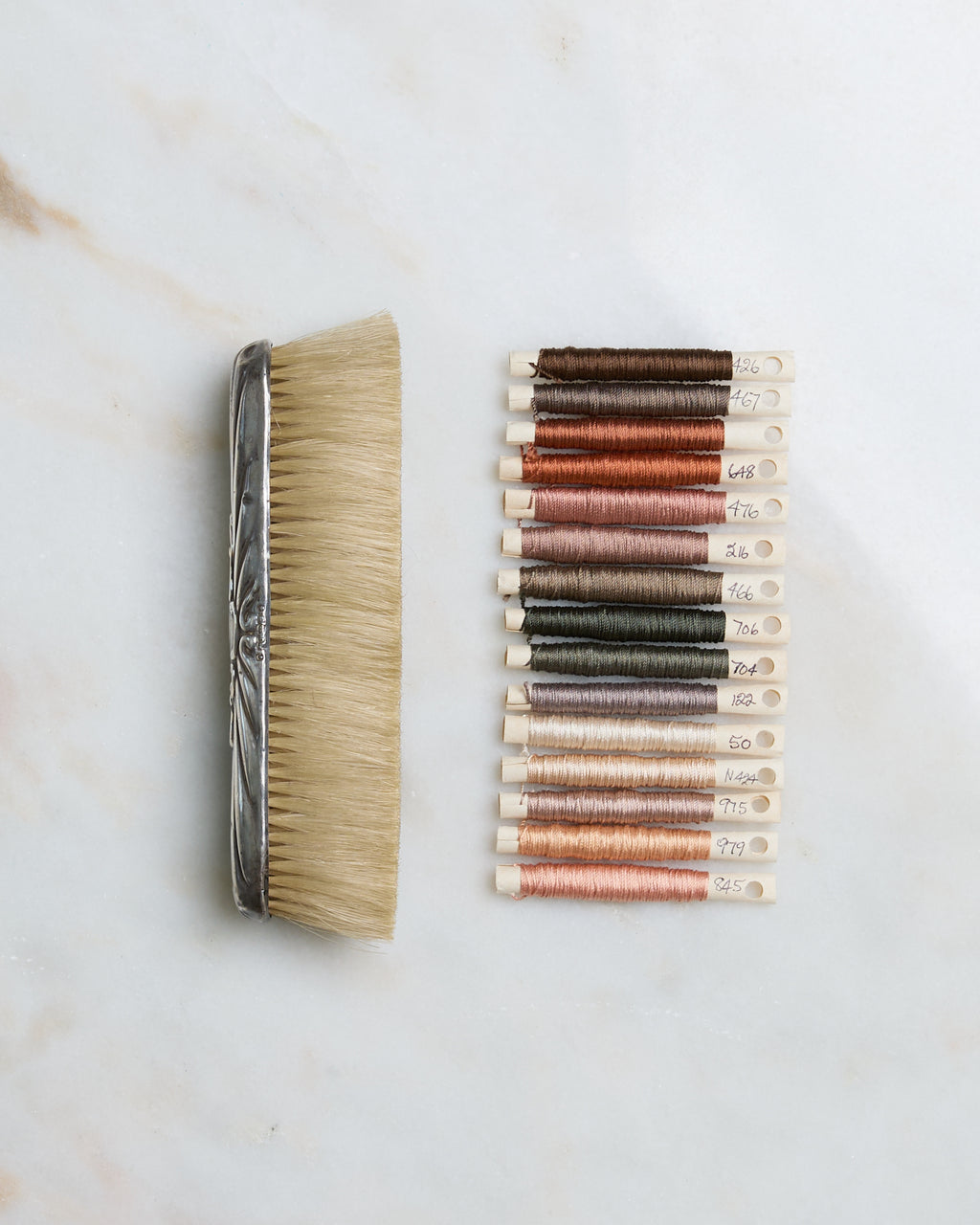 Victorian Silver Plated Clothes Brush