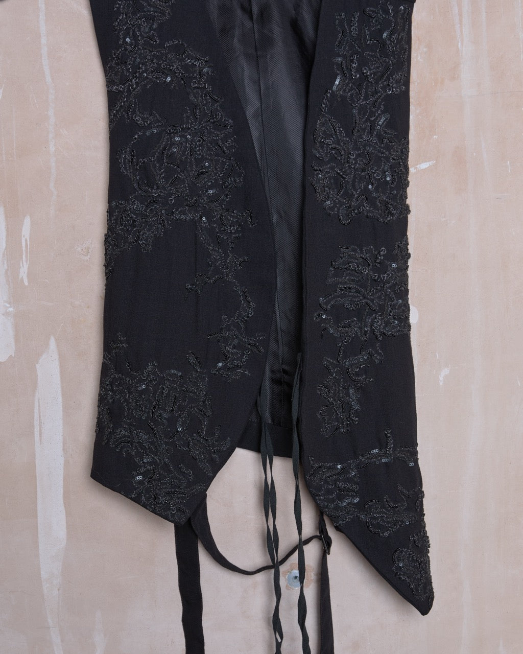 Ann Demeulemeester Embroidered  Waistcoat Vest