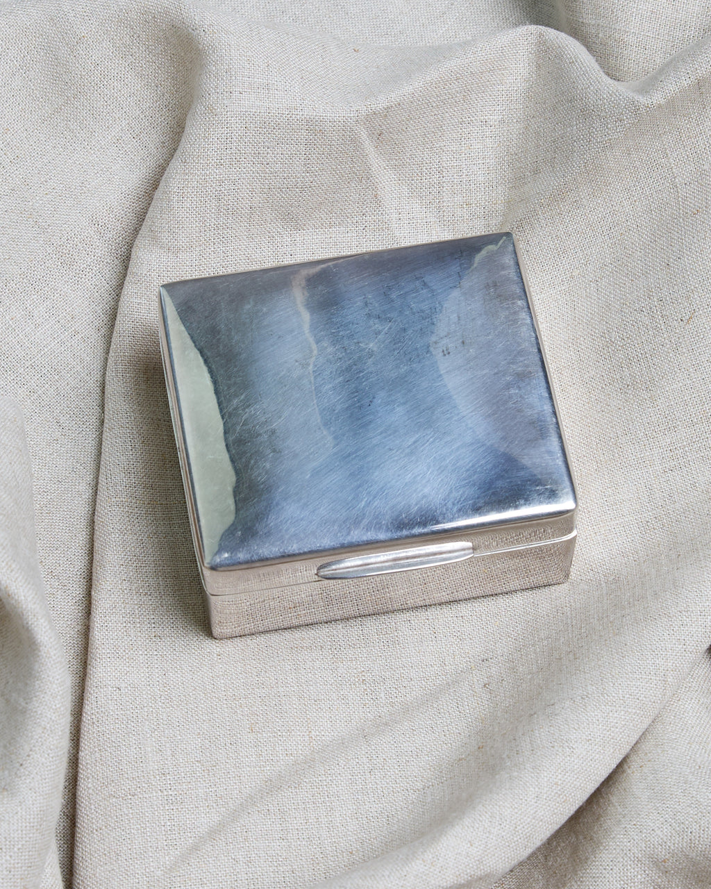 Small Ralph Lauren Silver Trinket Box