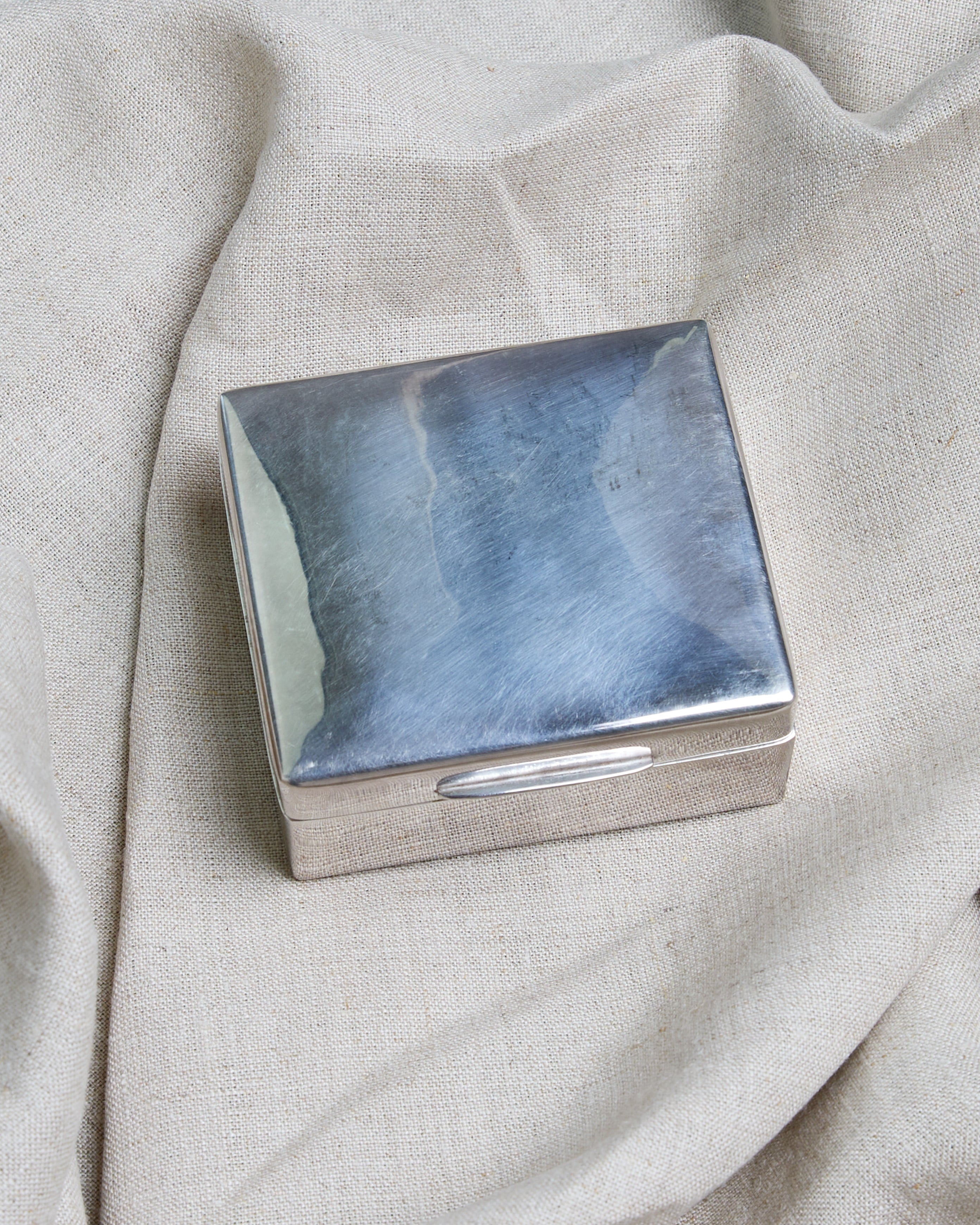 Small Ralph Lauren Silver Trinket Box