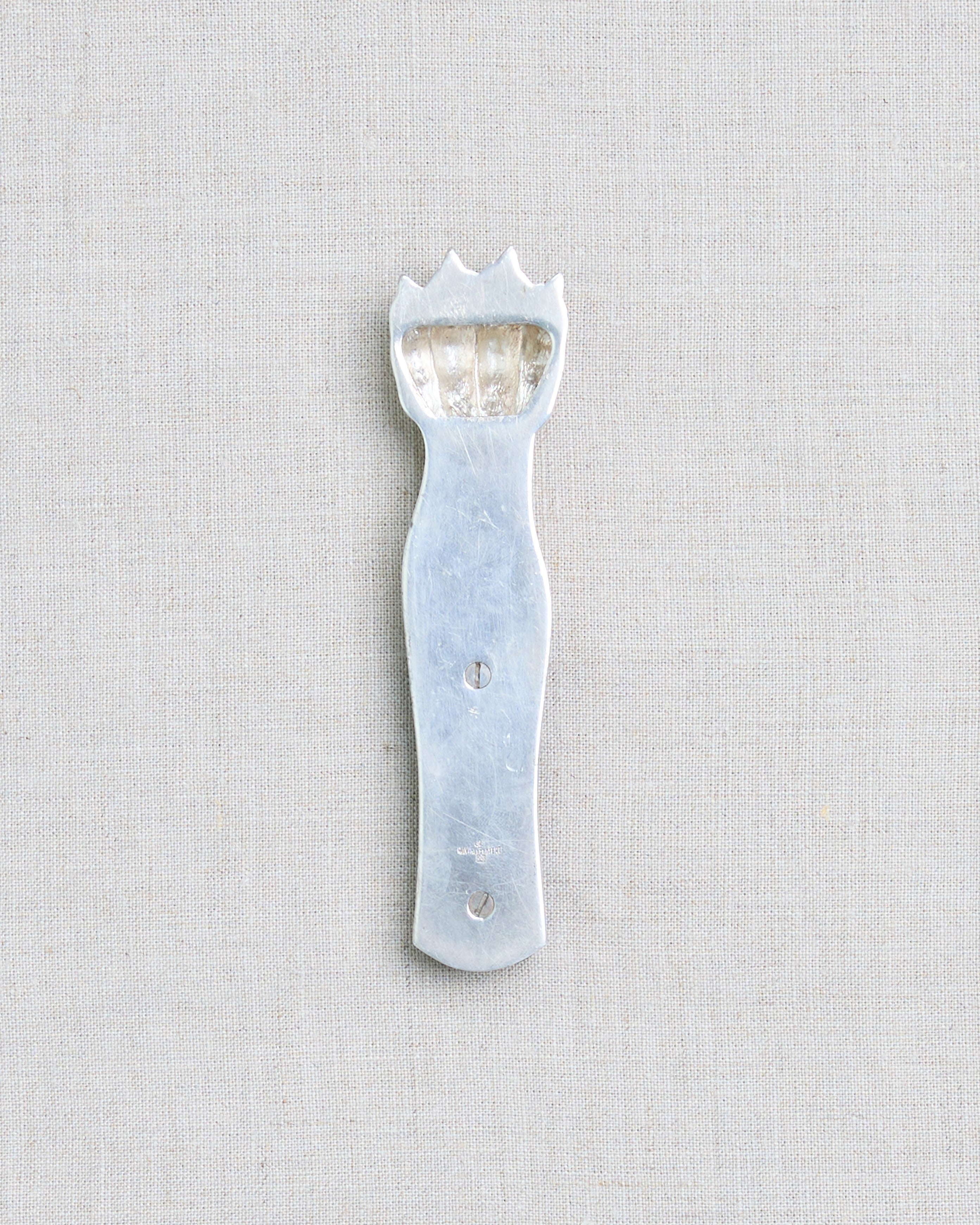 Antique French Lion's Paw Bottle Opener Signed Ravinet-Denfert