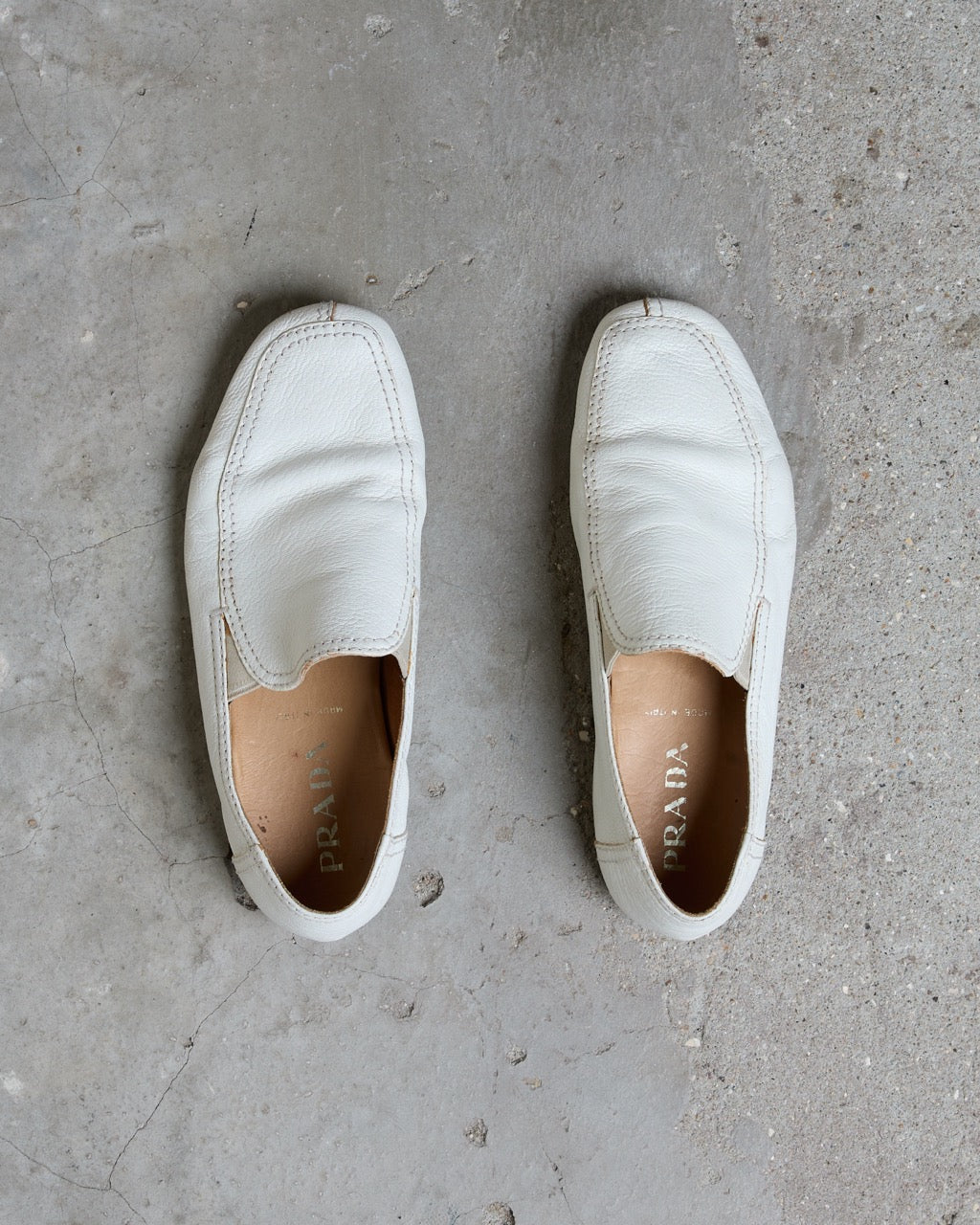Prada Soft Leather Loafers