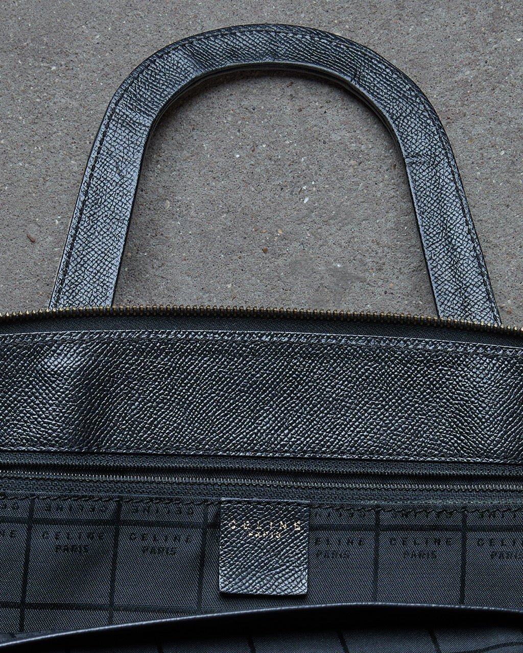 Celine Structured Leather Bag