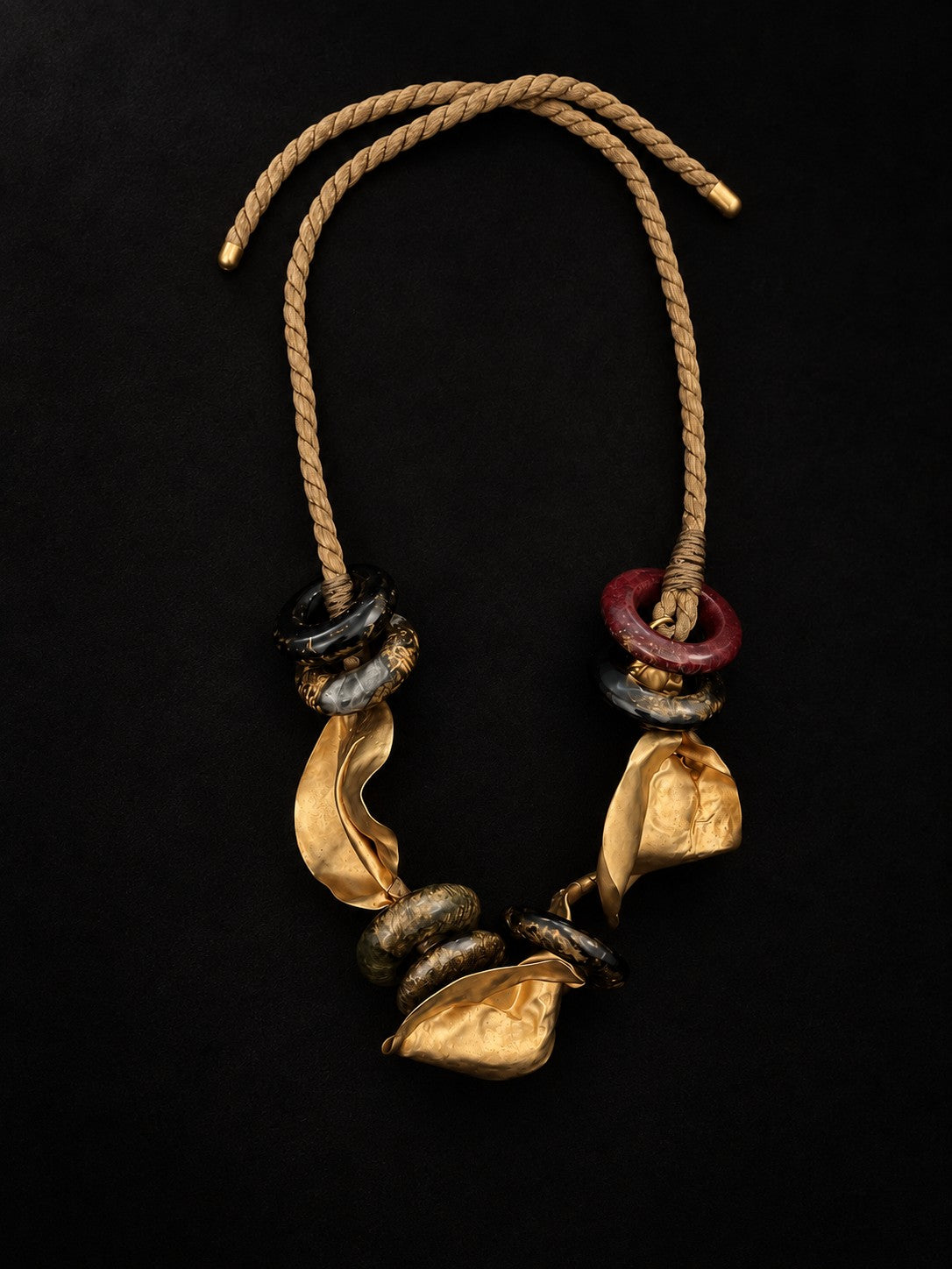 Yves Saint Laurent necklace c. late 1970s.