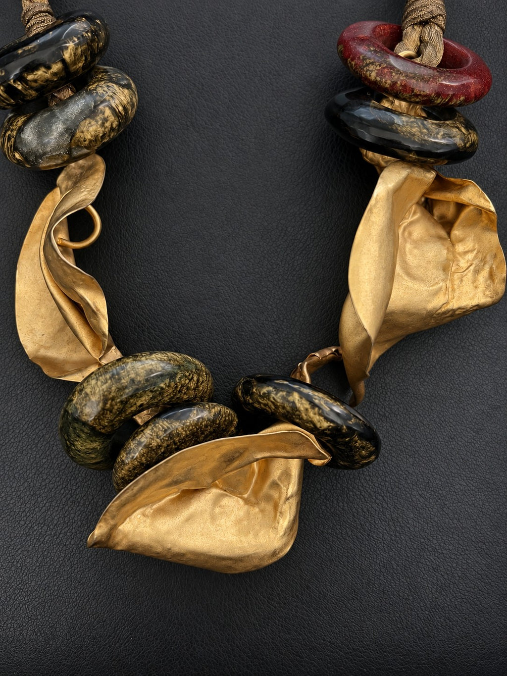 Yves Saint Laurent necklace c. late 1970s.